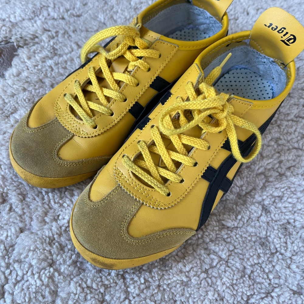 Onitsuka Tiger by Asics Kids Yellow Sneakers